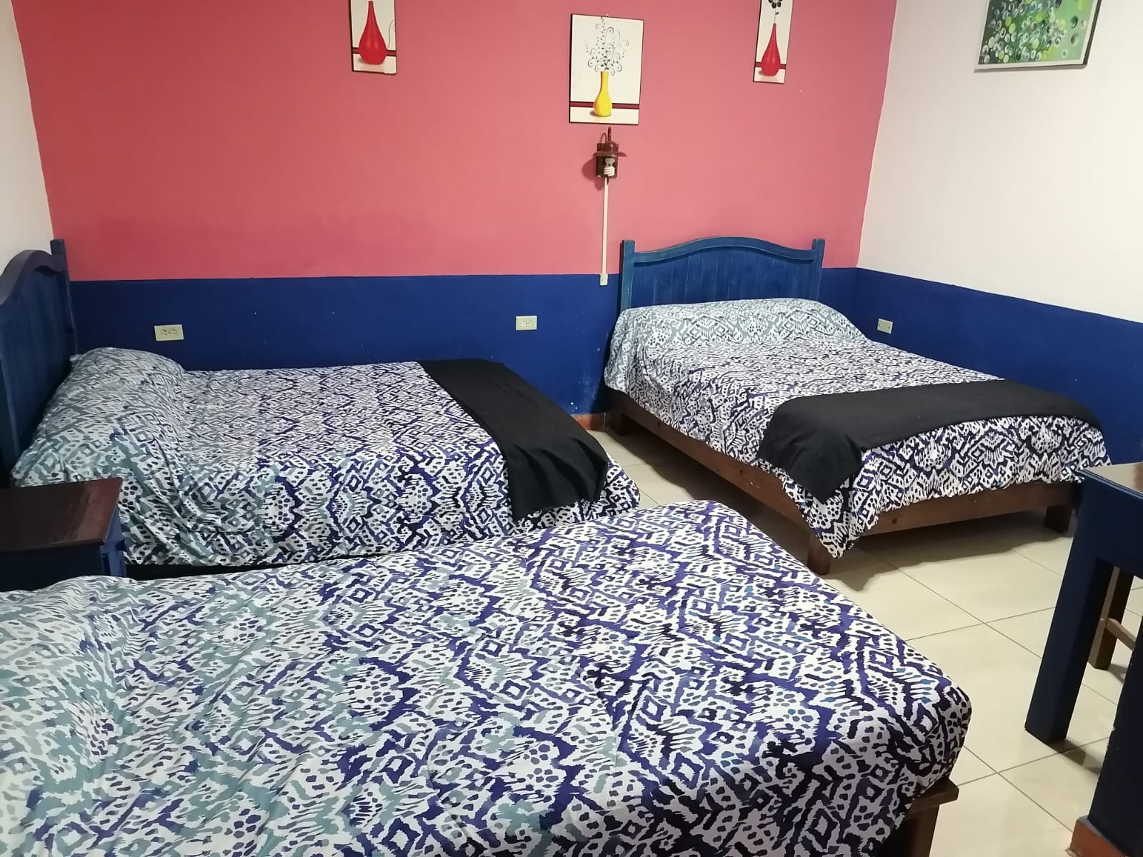 HABITACION FAMILIAR 3 CAMAS 6 PERSONAS LOS REMEDIOS CHOLULA PUEBLA